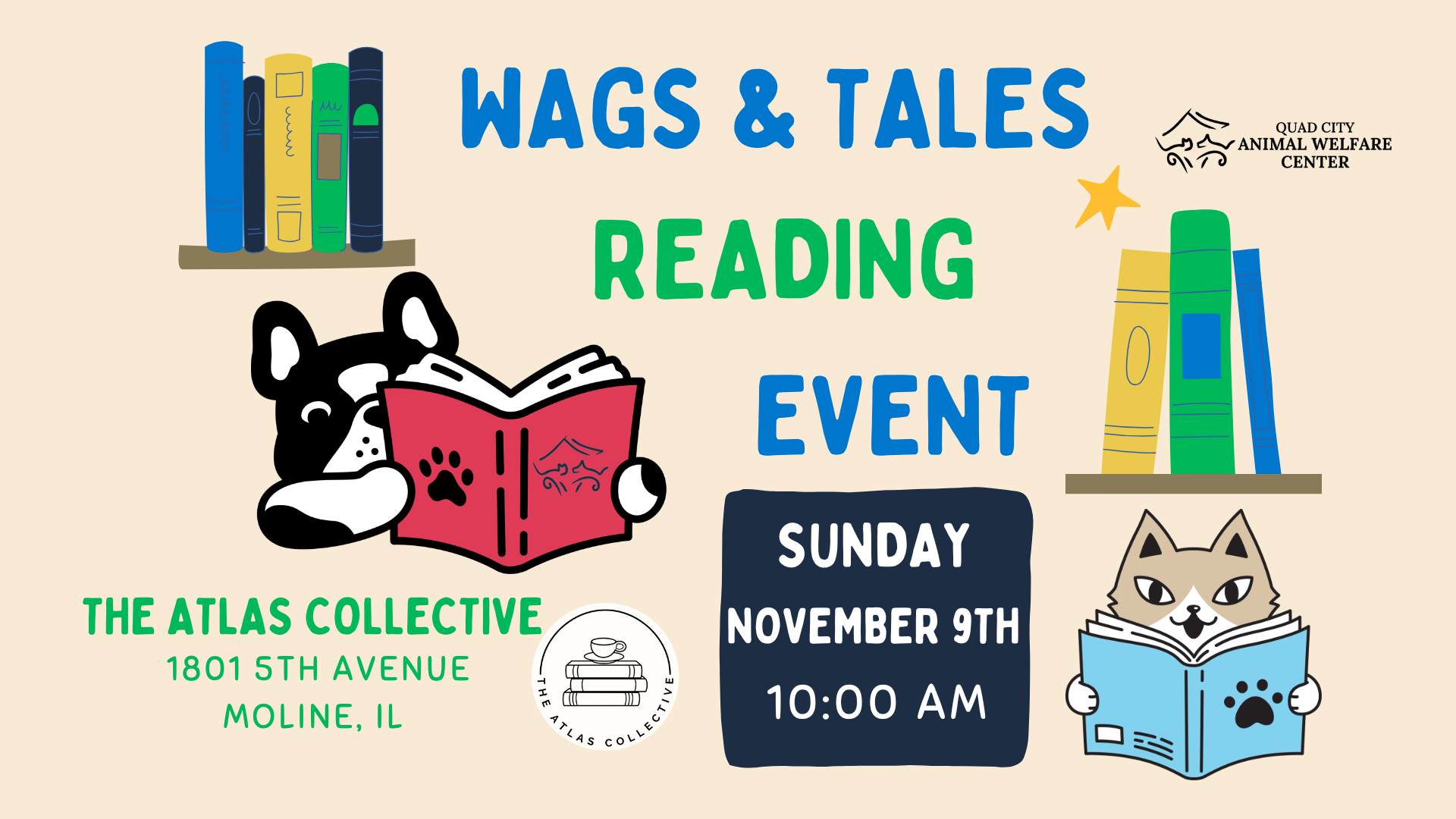 Wags tales reading facebook event 5